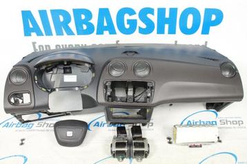 Airbag set Dashboard zwart/bruin navi Seat Ibiza (2008-2015) disponible aux enchères