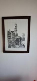 Pentekening Brugge, Ophalen