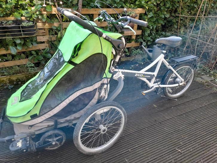 Bakfiets Zigo Leader, Fietsen en Brommers, Fietsen | Bakfietsen, Gebruikt, Overige merken, 2 kinderen, Ophalen of Verzenden