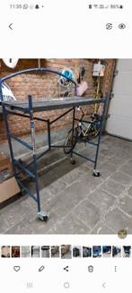 Kamer steiger Lader stelling Werkplatform / 9, Doe-het-zelf en Bouw, Ophalen, Trap, Zo goed als nieuw, Opvouwbaar of Inschuifbaar