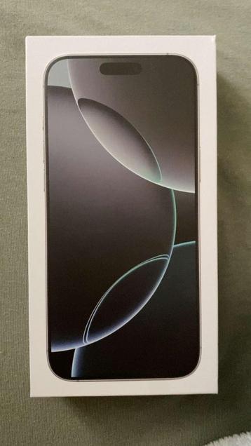 Iphone 16 pro max (met factuur), Neuf, 1 TB, Enlèvement, Sans abonnement