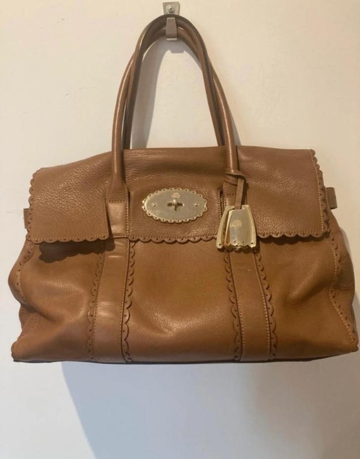 Mulberry Bayswater Cookie, Handtassen en Accessoires, Tassen | Damestassen, Zo goed als nieuw, Bruin, Ophalen