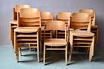 lot de 20 Chaises enfant en bois clair vintage  ancienne sty, Ophalen, Gebruikt, Overige kleuren, Scandinave, vintage