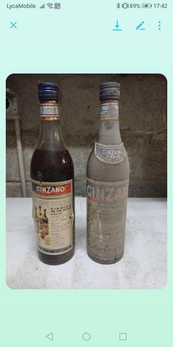 Plusieurs vieilles bouteilles d'alcool, de vin et de spiritu, Enlèvement ou Envoi, Comme neuf