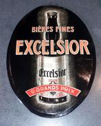 Excelsior bierkoeler., Overige merken, Reclamebord, Plaat of Schild, Gebruikt, Ophalen of Verzenden