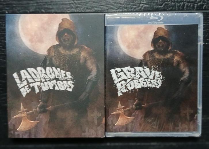 Grave Robbers (1989) Blu-ray Nieuw & sealed + slipcover, CD & DVD, Blu-ray, Neuf, dans son emballage, Horreur, Envoi