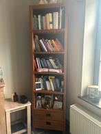 Teak boekenkast, Maison & Meubles, Armoires | Bibliothèques, Comme neuf, 200 cm ou plus, 25 à 50 cm, 50 à 100 cm