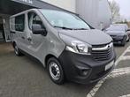Opel Vivaro 1.6 CDTI Dubbel Cabine 6 Pers + Garantie, Euro 5, Vivaro, Zwart, Bedrijf