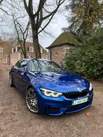 Bmw M4 Competition Cabriolet San Marino Blue Garantie, Auto's, BMW, Automaat, Achterwielaandrijving, Cabriolet, Blauw