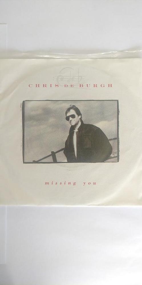 single chris de burgh---missing you---, Cd's en Dvd's, Vinyl Singles, Gebruikt, Single, Pop, 7 inch, Ophalen of Verzenden