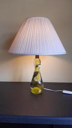 Lampe de table en cristal jaune, Enlèvement