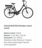 Elektrische fiets Colorado Bull, Vélos & Vélomoteurs, Comme neuf, Autres marques, 50 à 53 cm, Accès (extra) bas