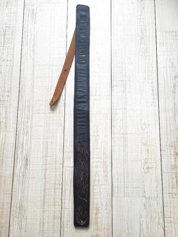 Levy's DM1PD‐SGF Leather Guitar Straps ; beschikbaar voor biedingen
