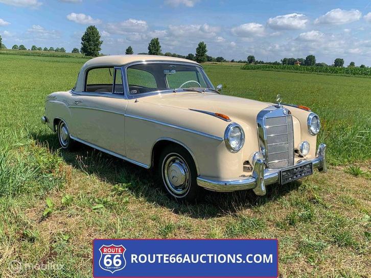 Mercedes-Benz 220 SE Coupe | 1960 | Route 66 Auctions, Auto's, Oldtimers, Bedrijf, Te koop, Mercedes-Benz, Benzine, Overige carrosserie