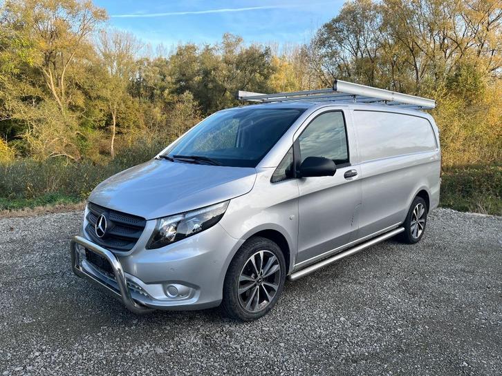 MERCEDES VITO 116CDI LANG 163PK 2020 34.239KM 29.744€ ex btw, Auto's, Bestelwagens en Lichte vracht, Bedrijf, Te koop, 360° camera