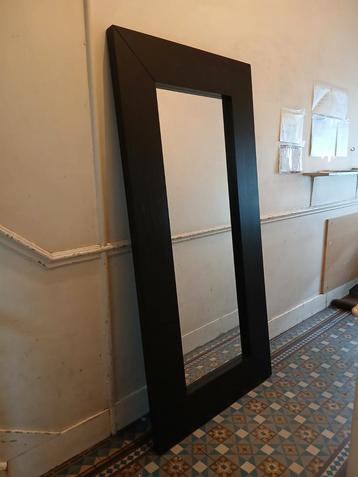 Ikea Mongstad Grote spiegel 190x94 cm zwartbruin beschikbaar voor biedingen