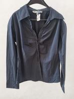 ✨️D AVRAY Zwarte Blouse - Maat 46/48 - In Nieuwstaat✨️, Zwart, Maat 46/48 (XL) of groter, Ophalen of Verzenden, Zo goed als nieuw
