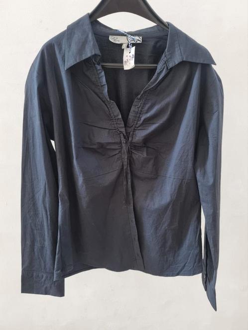 ✨️D AVRAY Zwarte Blouse - Maat 46/48 - In Nieuwstaat✨️, Kleding | Dames, Blouses en Tunieken, Zo goed als nieuw, Maat 46/48 (XL) of groter