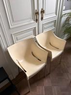 Set van 2x Dr No stoel Starck for Kartell in creme, Huis en Inrichting, Ophalen, Zo goed als nieuw, Wit, Twee