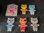 Houten inlegpuzzels verkleden, Kinderen en Baby's, Gebruikt, 10 tot 50 stukjes, Ophalen of Verzenden, Van hout