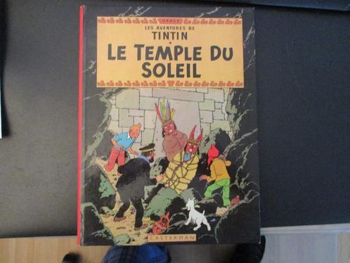 Tintin album "LE TEMPLE DU SOLEIL", Collections, Personnages de BD, Comme neuf, Envoi