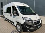 Peugeot Boxer BOXER DUBBELE CABIN L3H2 HDI, Auto's, Euro 5, Monovolume, Wit, Bedrijf