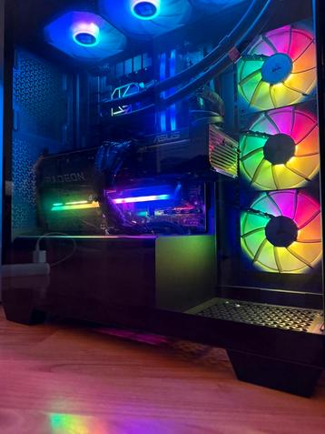 Rx 9070XT gaming-pc beschikbaar voor biedingen