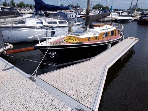 Stalen zeil-woonboot,oceaancruiser.L9mB2.80mD1.10m.Diesel20p, Watersport en Boten, Kajuitzeilboten en Zeiljachten, Gebruikt, Tourjacht of Cruiser