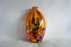 Vintage Spatter Multicolor Glas Vaas, Ophalen