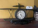 Klok in vorm van vliegtuig, Antiquités & Art, Antiquités | Horloges, Enlèvement ou Envoi