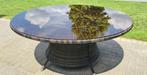 Tuintafel, Ophalen, Zo goed als nieuw, Rond, Wicker
