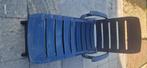 Ligstoel, Jardin & Terrasse, Chaises longues, Enlèvement, Utilisé, Synthétique, Réglable