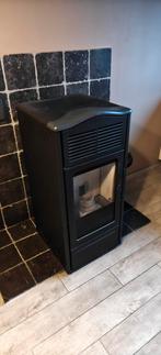 Pelletkachel, Huis en Inrichting, Kachels, Ophalen, Gebruikt, Vrijstaand, Pelletkachel