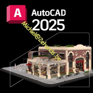 AutoCad 2025 | Windows | Levenslang | Installatiepakket beschikbaar voor biedingen