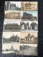 Brussel, Bruxelles, 10 oude postkaarten, Ophalen of Verzenden