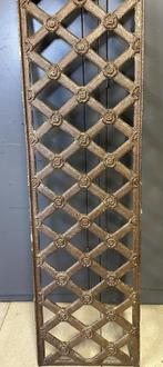 grille en fonte - ornement - excellent état, Jardin & Terrasse, Enlèvement