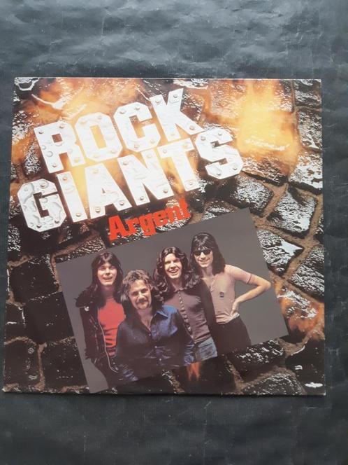 ARGENT "Rock Giants" compilatie LP (1982) IZGS, Cd's en Dvd's, Vinyl | Rock, Zo goed als nieuw, Progressive, 12 inch, Verzenden