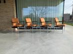 Mid-century armchairs by Sven Ivar Dysthe for Thereca, Ophalen, Metaal, Minder dan 75 cm, 50 tot 75 cm