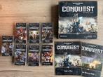 Warhammer 40K Conquest lcg + expansions, Hobby en Vrije tijd, Een of twee spelers, Ophalen of Verzenden, Zo goed als nieuw, Fantasy Flight Games