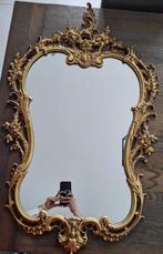 Mooi antiek massief bronzen spiegel, Antiek en Kunst, Ophalen