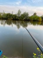Vaste hengel/stok 9,5m, Watersport en Boten, Hengelsport | Algemeen, Ophalen, Zo goed als nieuw, Vaste hengel