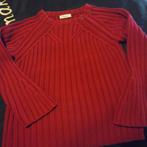 Pull-over, Taille 36 (S), Porté, Chaloc, Rouge