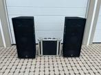 JBL professionele speakerset met versterker en equalizer, Ophalen, Zo goed als nieuw, JBL