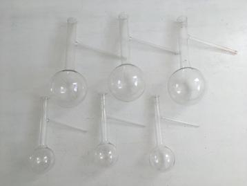 Destillatiekolven 250 en 1000ml - pyrex kookkolf met zijarm beschikbaar voor biedingen