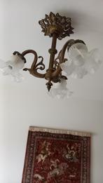 Antieke bronzen hanglamp, Antiek en Kunst, Ophalen