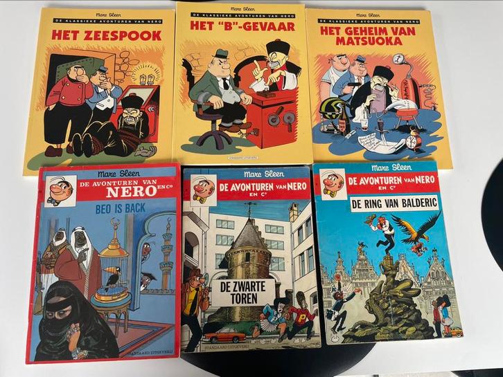 Strips de avonturen van Nero, Boeken, Stripverhalen, Gelezen, Meerdere stripboeken, Ophalen