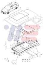 Panoramadak revisie Audi A6 C7 ('12-'18) 4G9877049, Ophalen, Audi, Audi, Gereviseerd