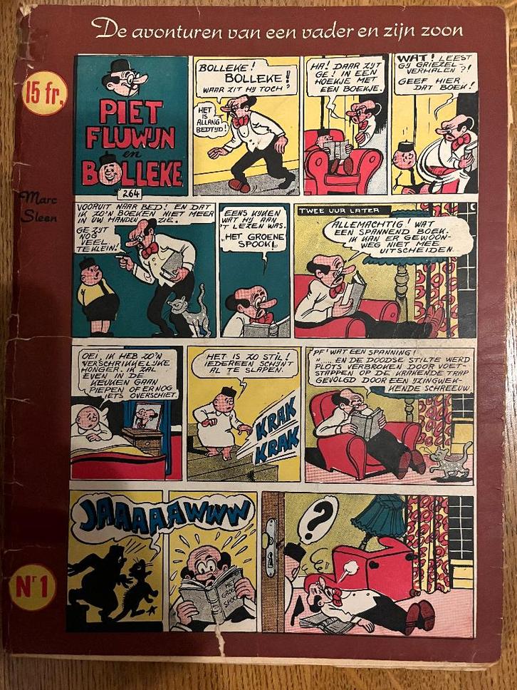 Piet Fluwijn en bolleke - Marc Sleen, Verzamelen, Stripfiguren, Verzenden