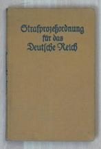 Zakboekje Strafprocessen & Rechten, Deutsche Reich uit 1924., Boeken, Gelezen, Juridisch en Recht, Ophalen of Verzenden, Karl Pannier