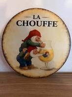 Plaque metallique chouffe, Collections, Enlèvement ou Envoi, Comme neuf